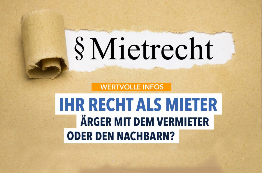 Ihre Rechte Als Mieter: Alle Wichtigen Fälle! | Heimarbeit.de √